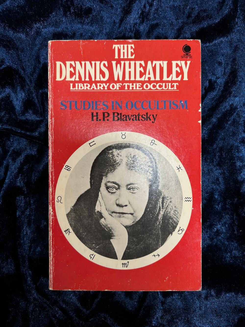 VTG 1974 Occult Book HP Blavatsky Studies in Occultism Dennis Wheatley Library